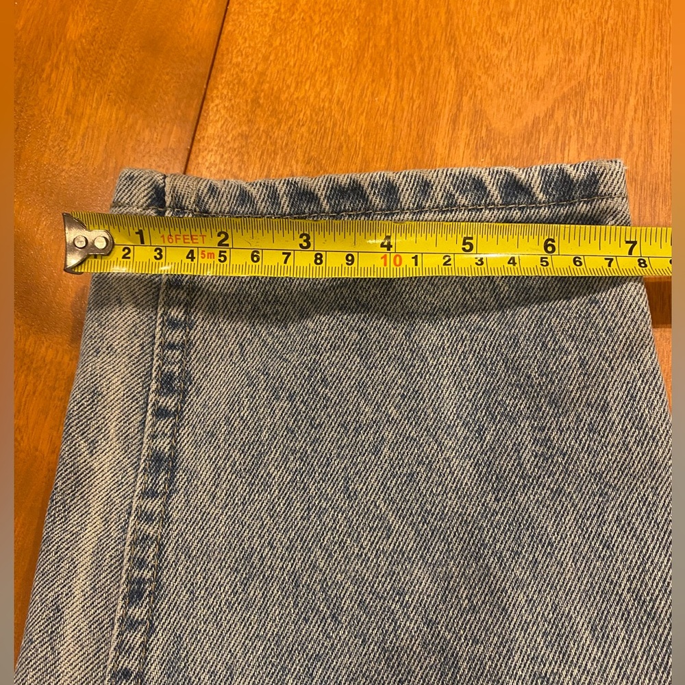 90’s Vintage Lee High-Waisted Acid Wash Mom Jeans 27 W— Grunge Retro Denim - Picture 12 of 12